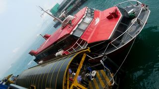 香港からもマカオからもスーパークラスが楽でいい