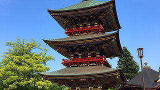 立派で豪華な三重塔！！