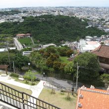 御嶽の近くからの見晴らし