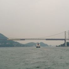 関門連絡船から