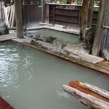 いちばん高いところ（手前）は混浴だった