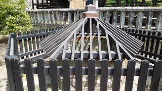 真田神社の裏手にある井戸