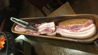 ふわふわチジミとサムギョプサル