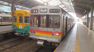 富山駅と立山駅の往復に利用