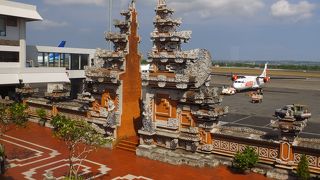 昔の面影が残る国内線ターミナル