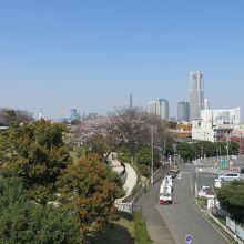 みなとみらい地区の眺め