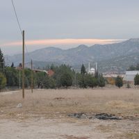 玄関前からみた外の景色