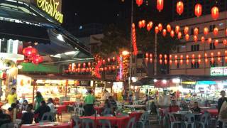 ＫＬ一番の屋台街