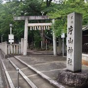 独特の雰囲気を感じる神社