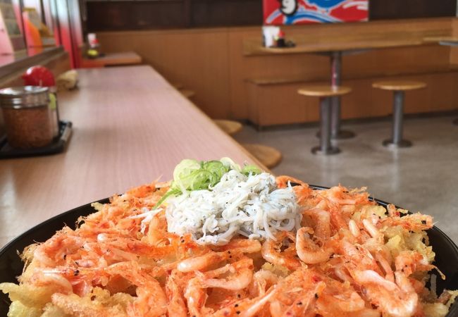 一面ザクザク桜エビ揚げ