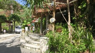 用安海岸にあるばしゃ山村ホテルの海水浴場