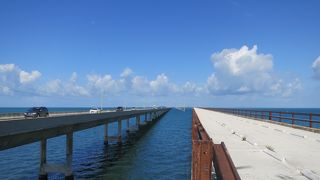 念願のセブンマイルブリッジ！