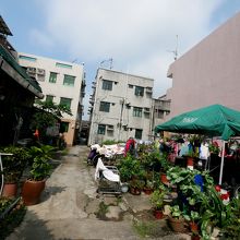 中は普通の住宅街