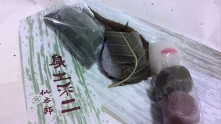 和菓子の種類が豊富