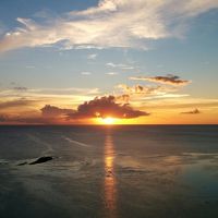 サンセットも正面に綺麗に見えます