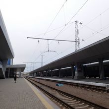 タシケント駅プラットホーム