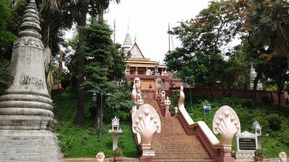 見晴らしの良い寺院です