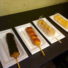 種類豊富のお団子🍡