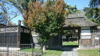 大庄屋の豪壮な構えの屋敷