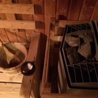 フィンランド式サウナあり
