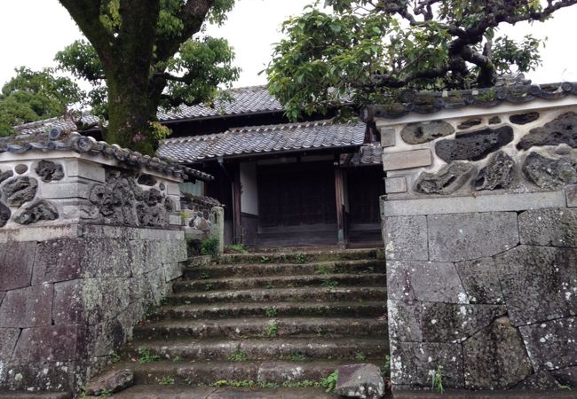 大村藩の元締役の中尾静摩が1865年に建てた屋敷とのこと