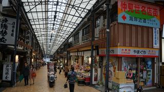 人通りも少し少ないように思います