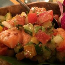 サーモンのロミロミ