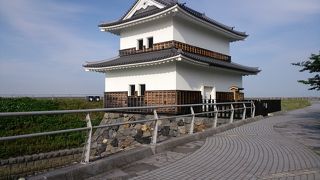 七里の渡跡のすぐ近く