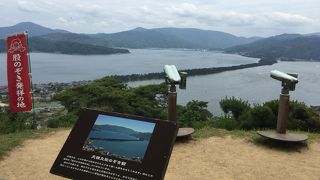 股のぞきが出来るスポットですが、天橋立駅から距離があります。