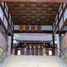 神門からの眺め