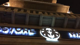 エレベーター（流籠）に乗りましょう。