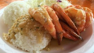 本場のガーリックシュリンプ！