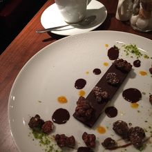 チョコレートのミルフィーユ