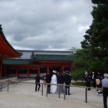 結婚式もやっていました