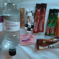 無料のお茶とお水