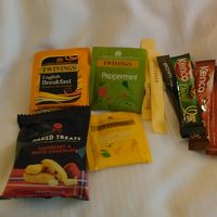 無料のお茶お菓子