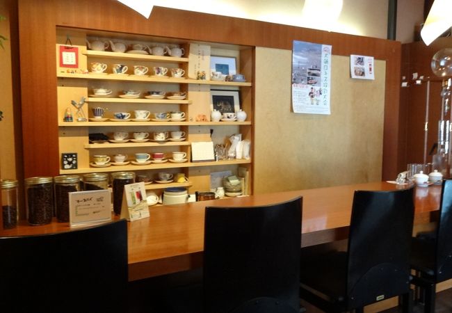 老舗旅館「 大内館」の蔵カフェ