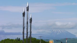 羊蹄山のビューポイントです