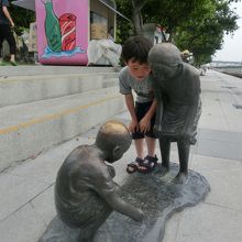 色々な銅像があります