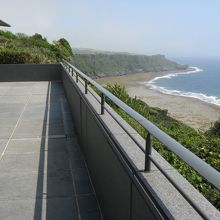 休息所から見える景色