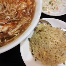 半チャーハンセット