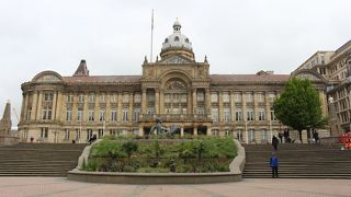 バーミンガムの中心、思ったより広くはなかったです