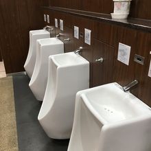 手洗い場が一体化しています！