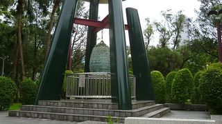 二二八公園の南端。