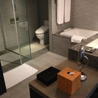 タブ、シャワーブース分離はリージェント台北と同じ