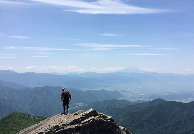 大平牧場から