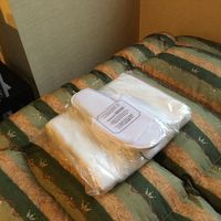 清潔感アピール。嬉しい心遣い