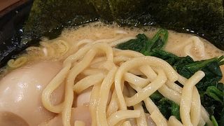 濃厚スープのラーメン