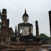 スコータイ様式の重要な地位の寺院