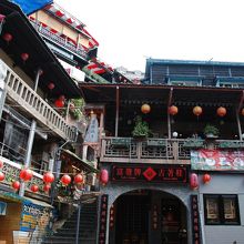 昔の日本の建物にそっくり